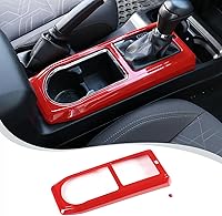 Vista 10 de LLKUANG Cubierta de marco de panel de engranajes de consola central compatible con Toyota Tacoma 2016-2023, panel de cambio de marchas de automóvil