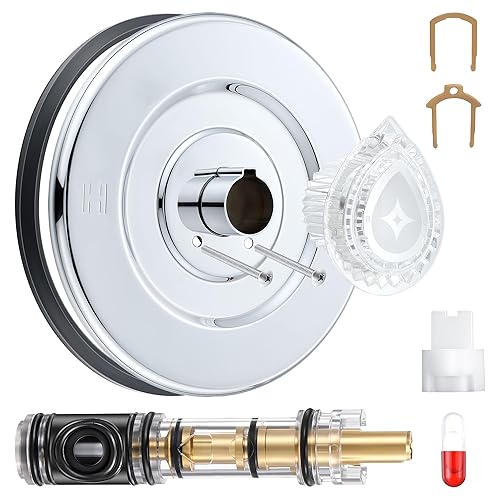 Tub and Shower Trim Kit with Cartridge Replacement, Compatible with