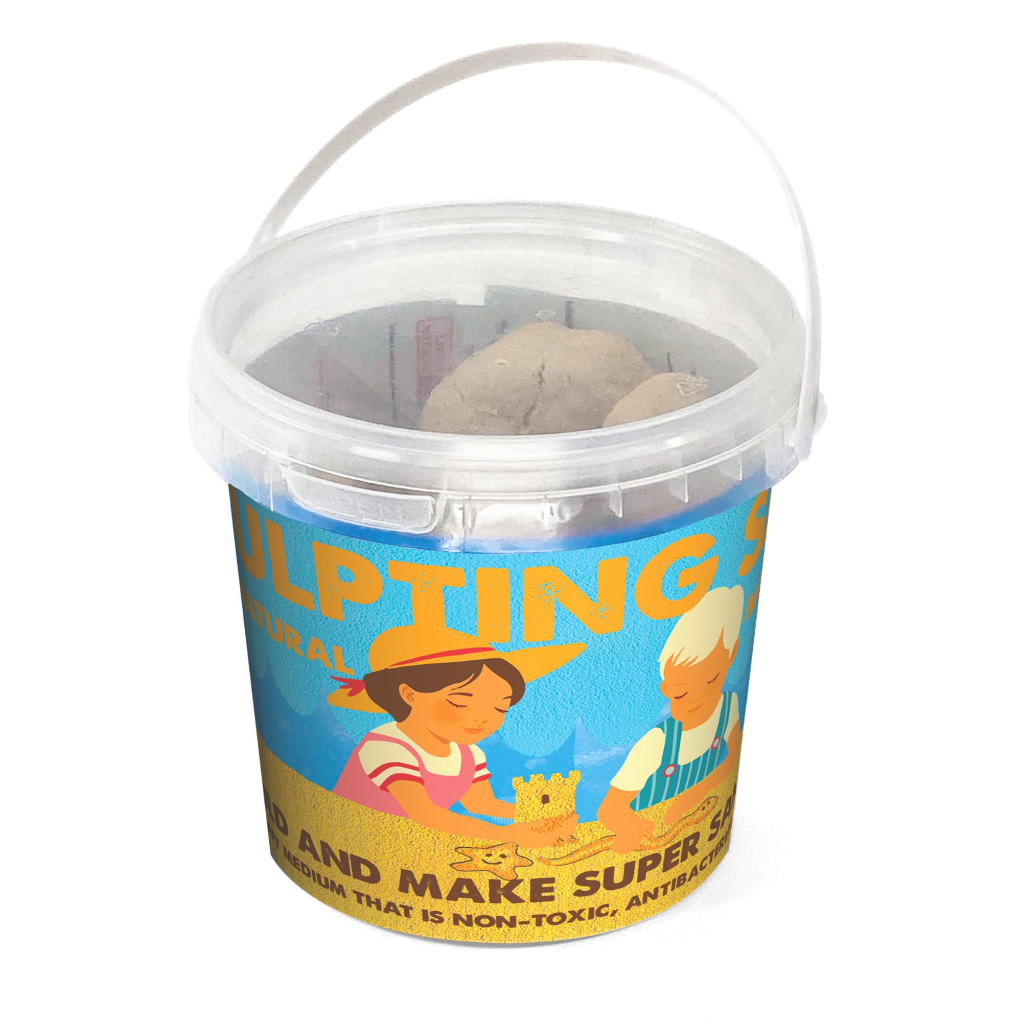 House of Marbles Sculpting Sand, Multi-Coloured - Image 3