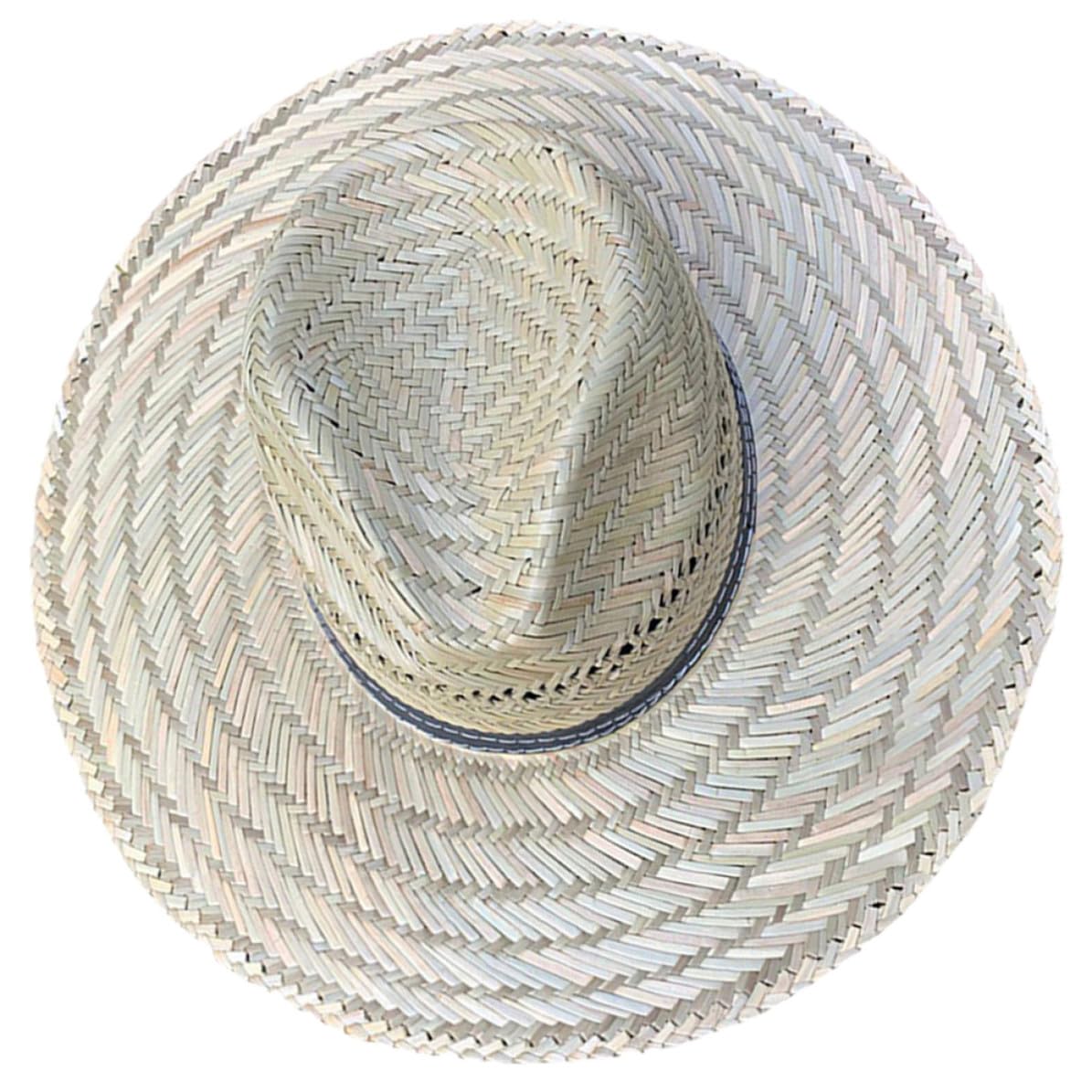 OSALADI 3 Pezzi Cappello di Paglia Estivo Tesa Larga per Uomo e Donna, Portatile e Traspirante, Protezione Solare Completa, per Ciclismo e Campeggio in Estate