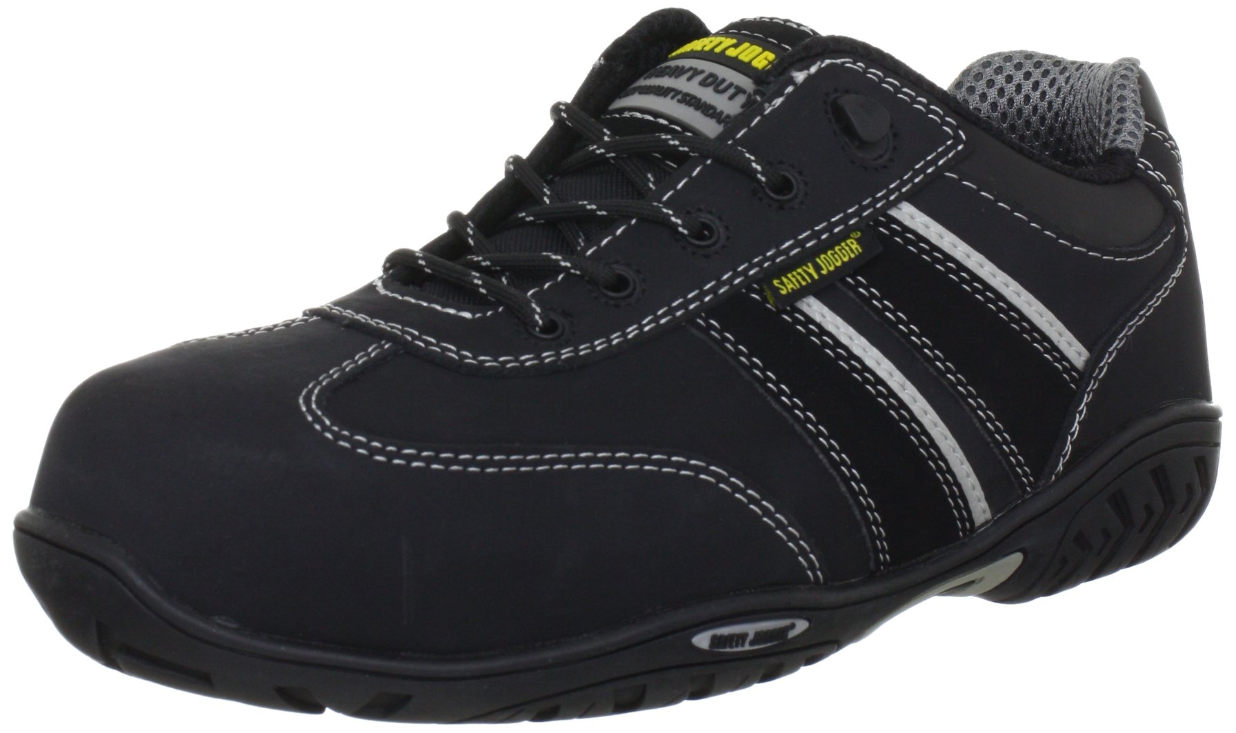 Safety Jogger Lauda Unisex-Adults Safety Shoes, black (black), EU 44