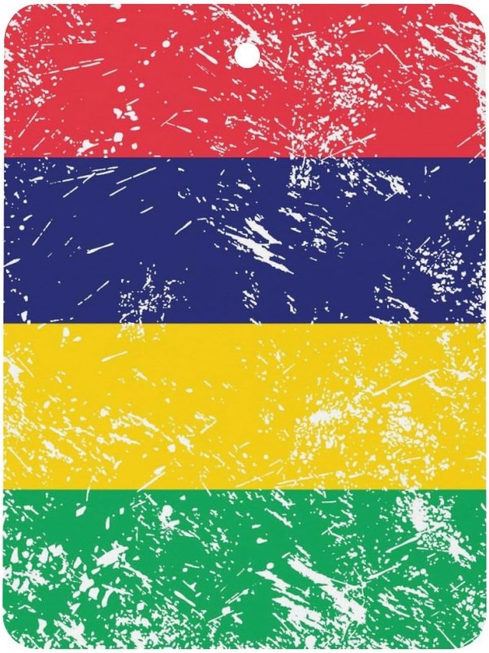 Mauritius Vintage Flag Car Air Freshener Hanging Car Scent Cards Decor Interior Accessories