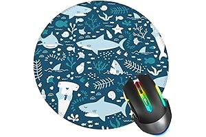 Adorable Shark Mouse Pad: A Sea-sational Companion for Your Desk