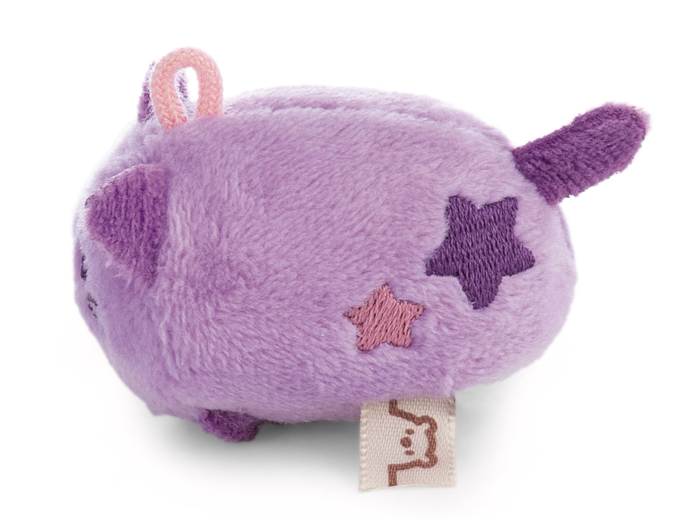 NICI 62930 przytulanka kotek Angy, miękki pluszak, urocza pluszowa zabawka do przytulania i zabawy, dla dzieci i dorosłych, świetny pomysł na prezent, 5 cm, fioletowa