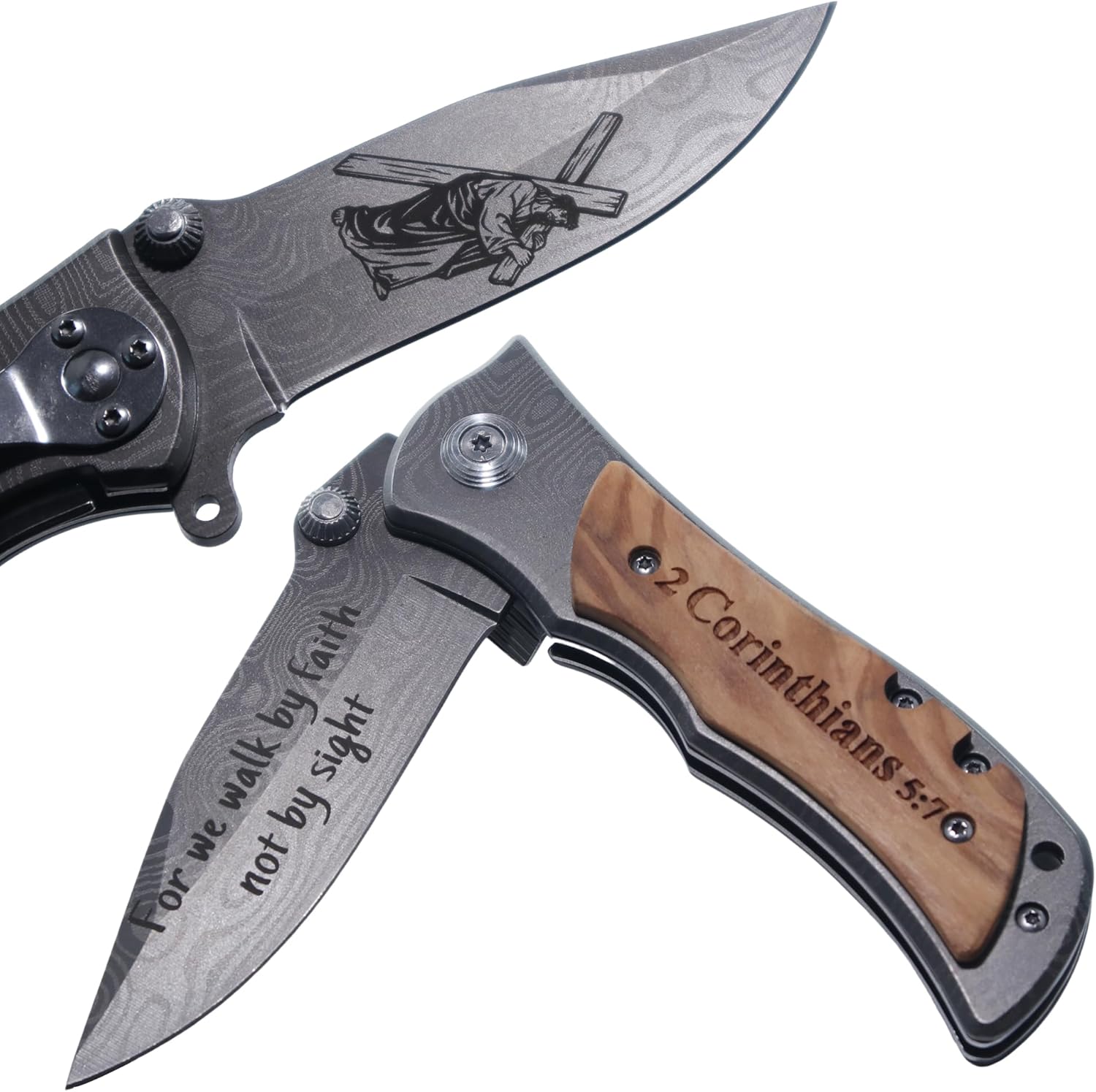 Christian Bible Verse Scripture Practical Tool for Mens,Religious,Baptism,Holy Communion,Salvation Gifts