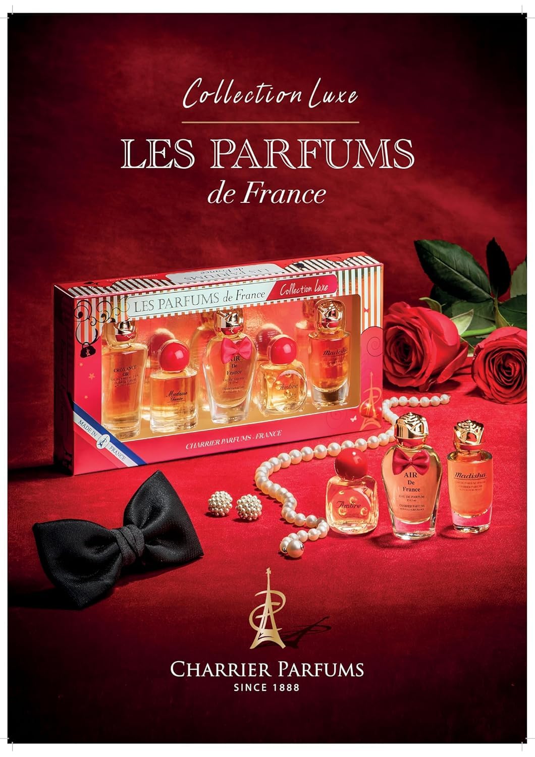 Charrier Parfums "Collezione Lusso" Cofanetto di 5 Eau de Parfum in miniatura 49,7 ml