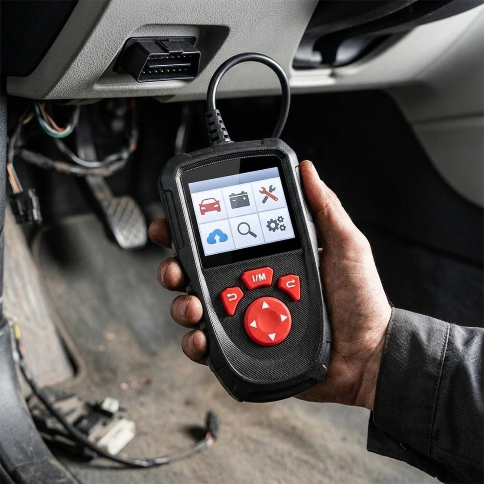 Para OBD2 dispositivo de diagnóstico para mecánicos de coche, borrado de