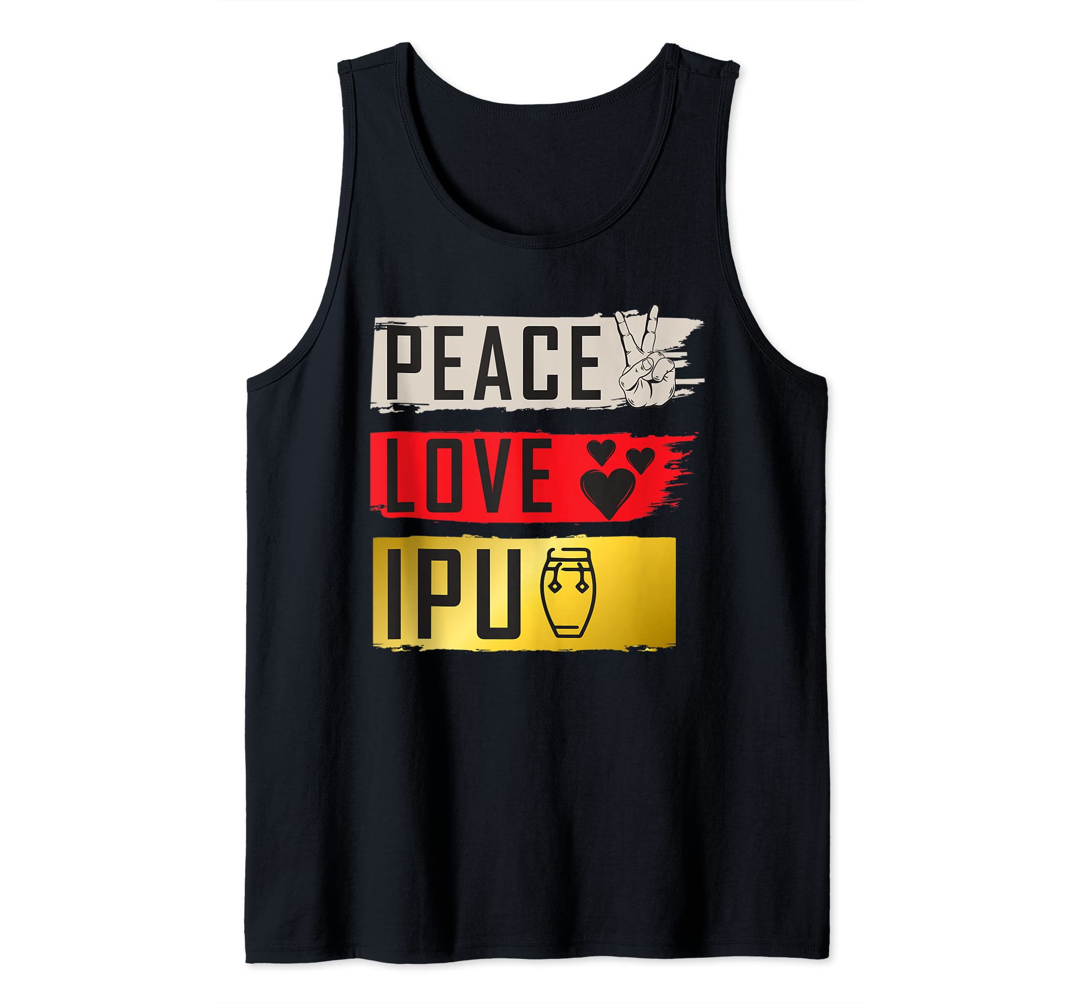 Peace Love IPU Instrument IPU Instrument Player Tank Top