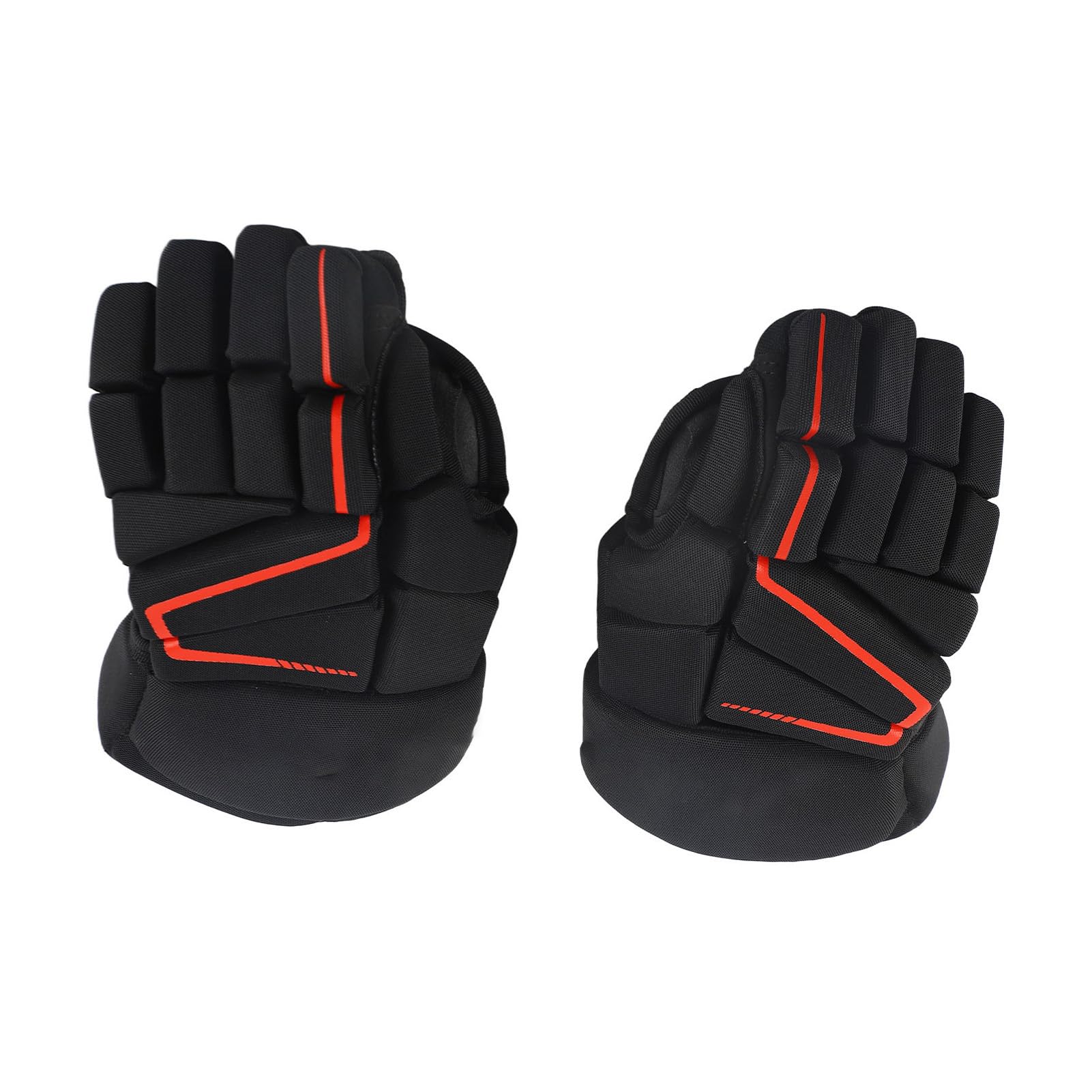 KANASI Gants de Hockey sur Glace, Gants de Protection des Doigts Flexibles de 8 Pouces pour Les Joueurs de Hockey sur Glace, de Hockey à roulettes et de Floorball
