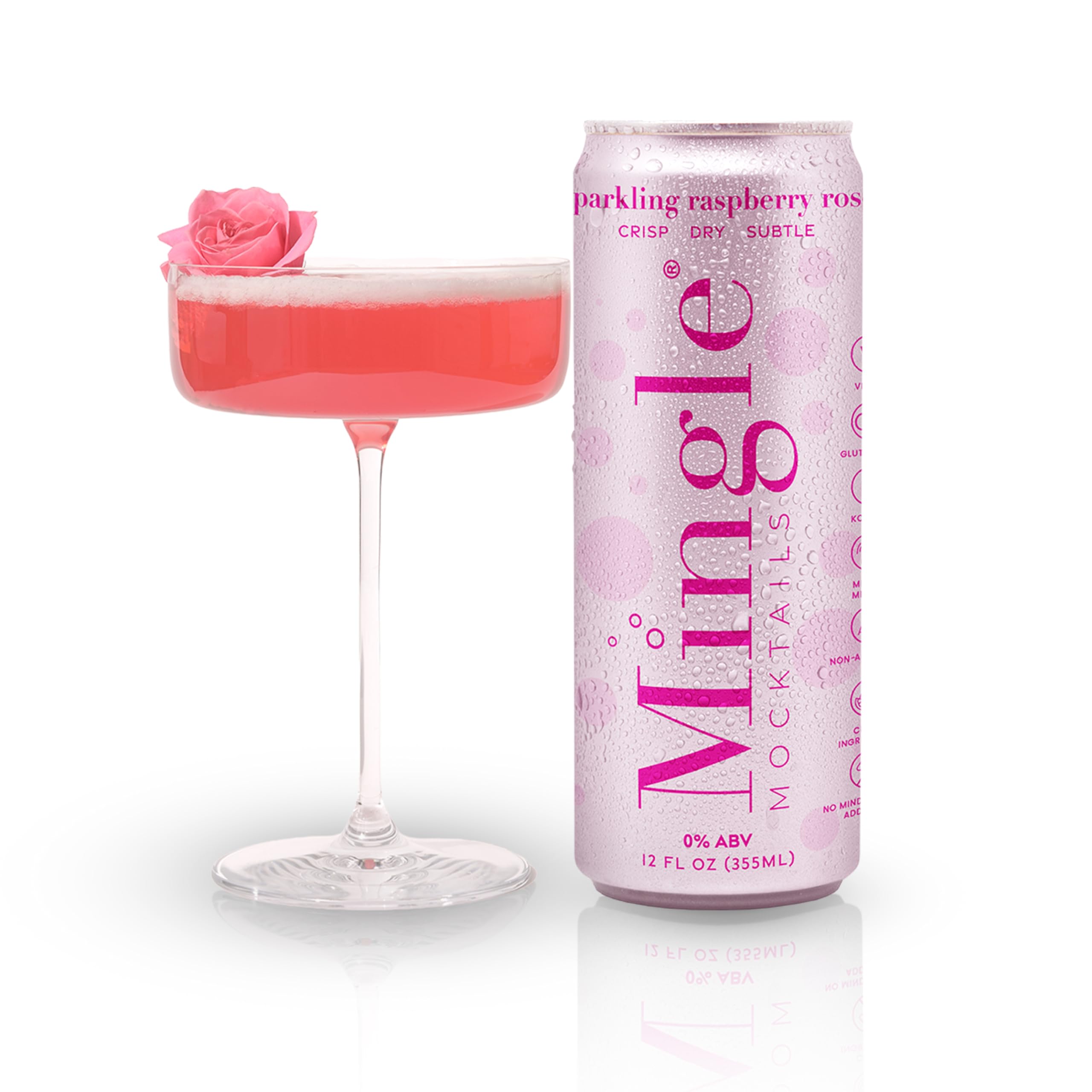 Amazon.com: Mingle Mocktails Cranberry Cosmo, Non Alcoholic Drinks