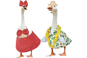 Vibrant Hawaiian Goose Outfits for a Tropical Yard Extravaganza