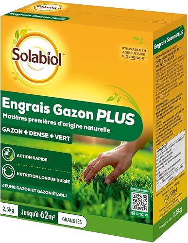 Engrais Gazon Plus SOLABIOL