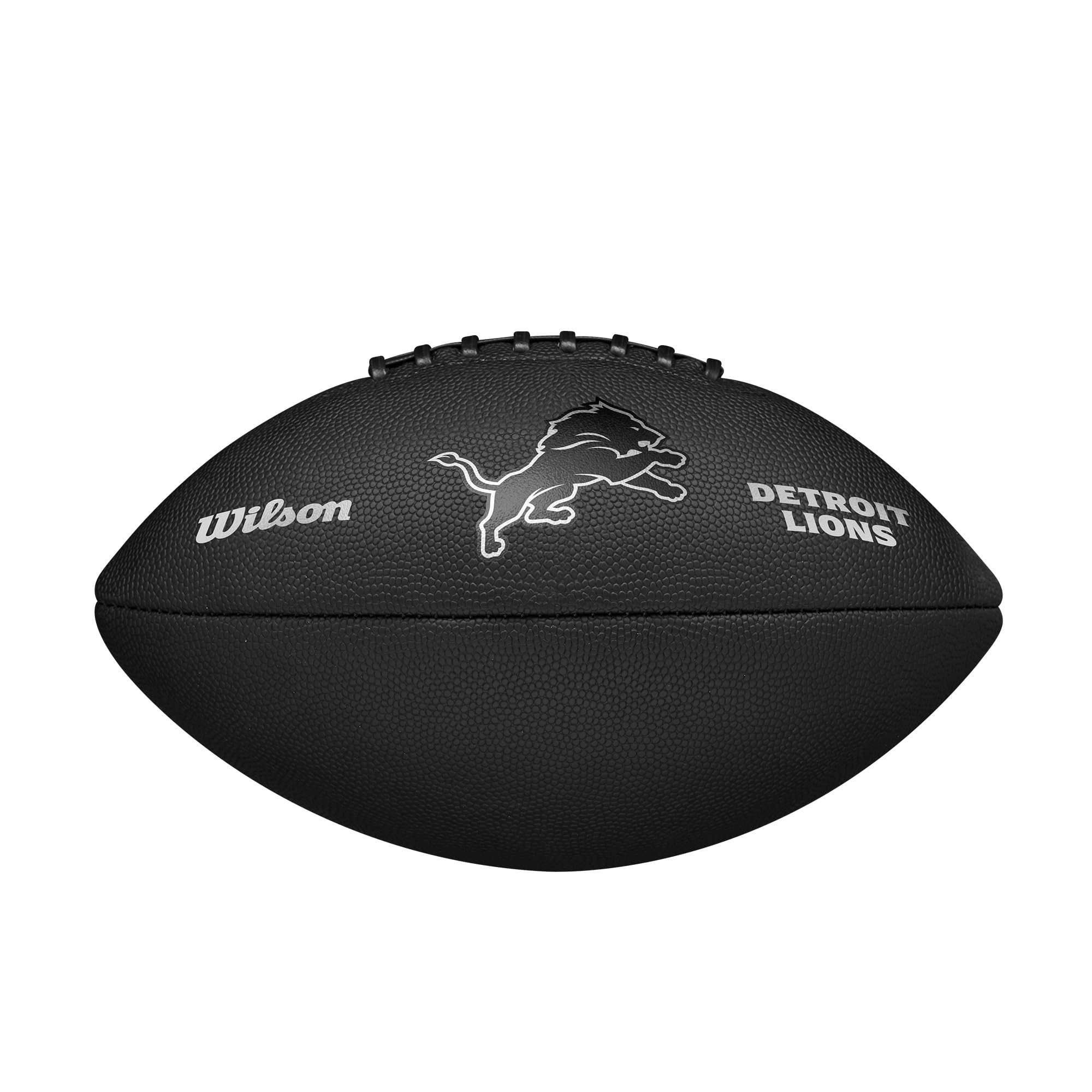 Wilson NFL Team Metallic Premiere Ballon de Football Taille Officielle Detroit Lions