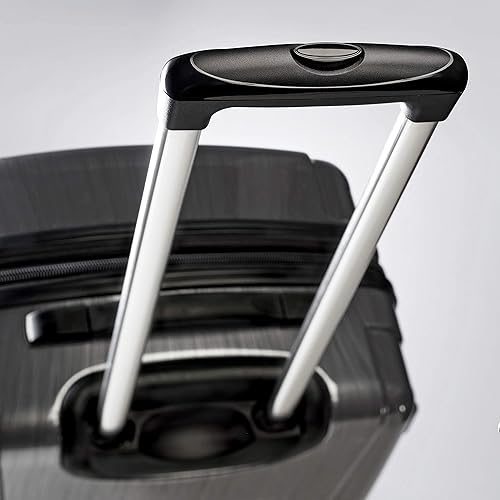 Miniatura 4 de Samsonite Winfield 2 Maleta rígida con ruedas giratorias, Carbón, Juego de 2 piezas (equipaje de manogrande)