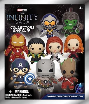 Avengers Infinity Saga - 3D Foam Bag Clip in Blind Bag