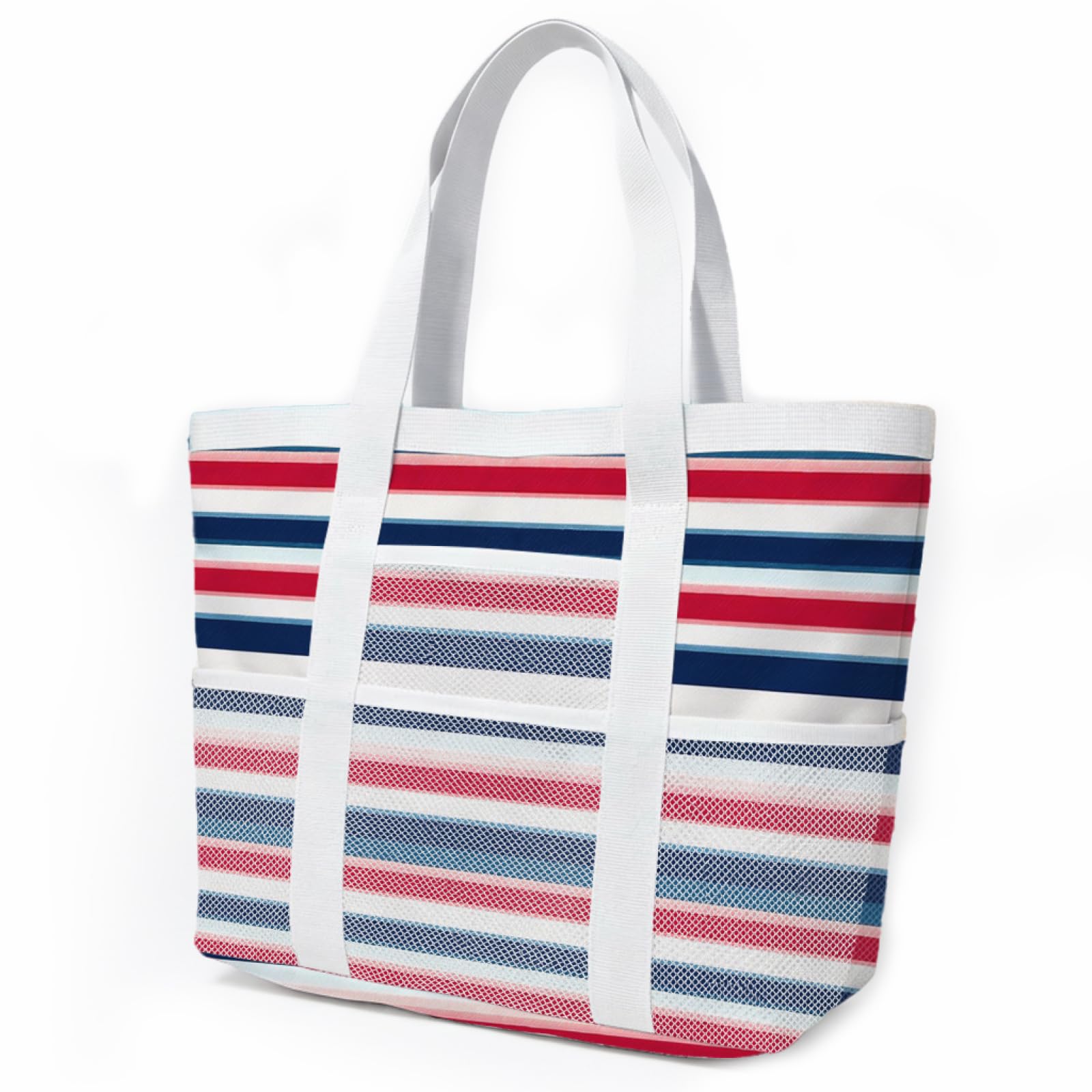 Borsa Mare Grande Borsa Mare Donna Resistente Beach Tote Bag Spiaggia Con Zip Shopping Bag Donna Borse Mare Pieghevole Leggera Borsone Piscina Viaggio