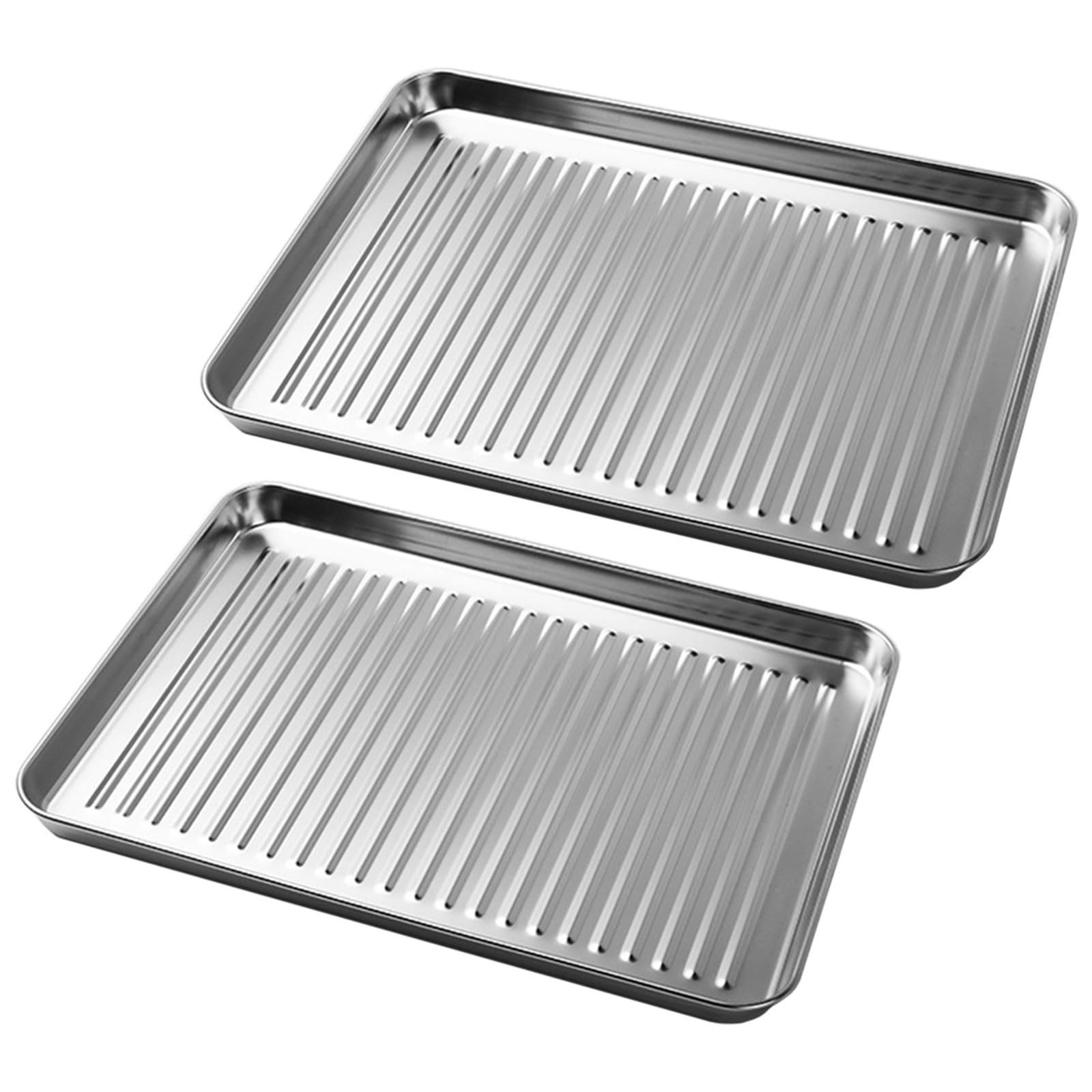 Plaques de cuisson rectangulaires antiadhésives pour démoulage facile