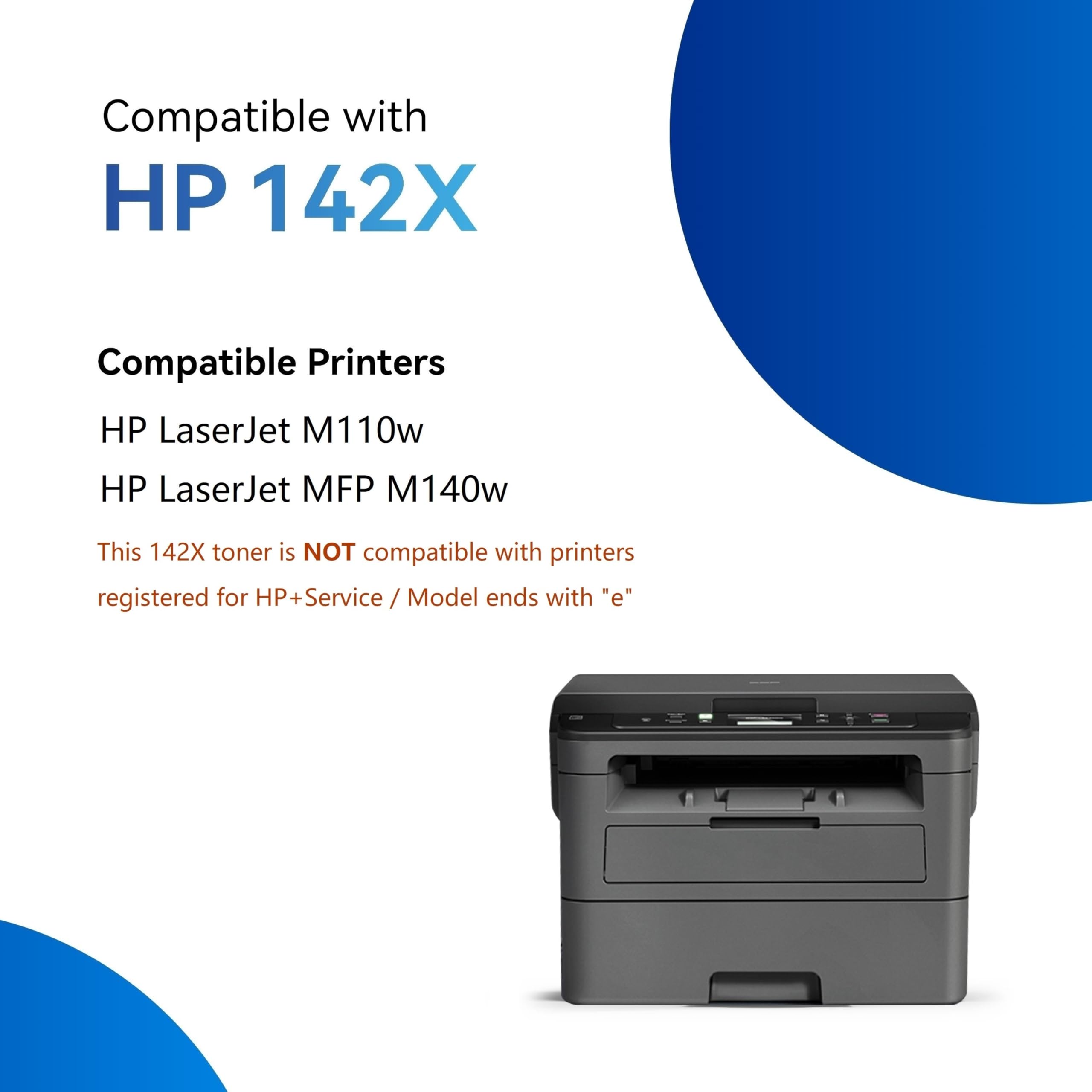 ZIPRINT (it chip W1420X Toner Ersatz für HP 142X W420X W420A Toner für