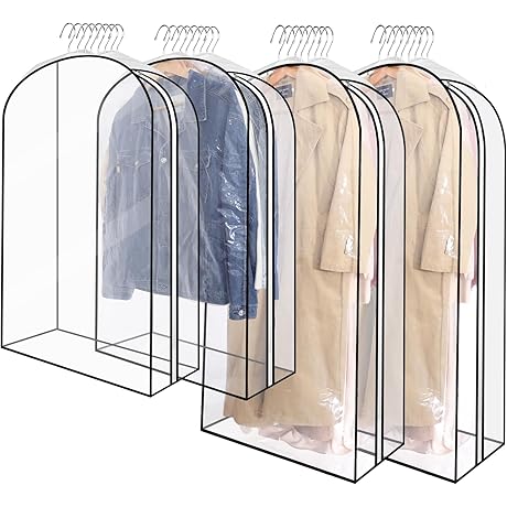 Clear Garment Bags for Laundry: Protect Your Clothes in Style!
