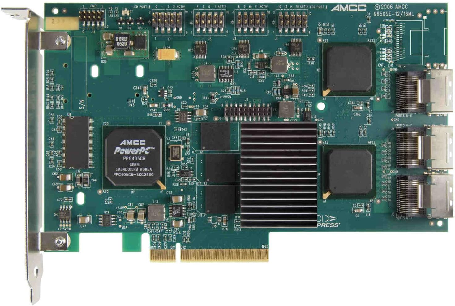 3ware 9650SE-12ML SATA II RAID Controller