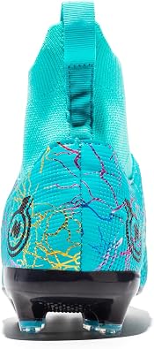 Boy Soccer Cleats- Lightweight High-Top Football Cleats for Training
