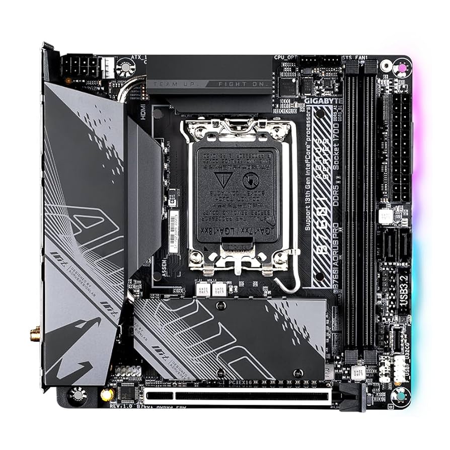 Amazon.com: GIGABYTE B760I AORUS PRO 1.1 Intel LGA 1700 m