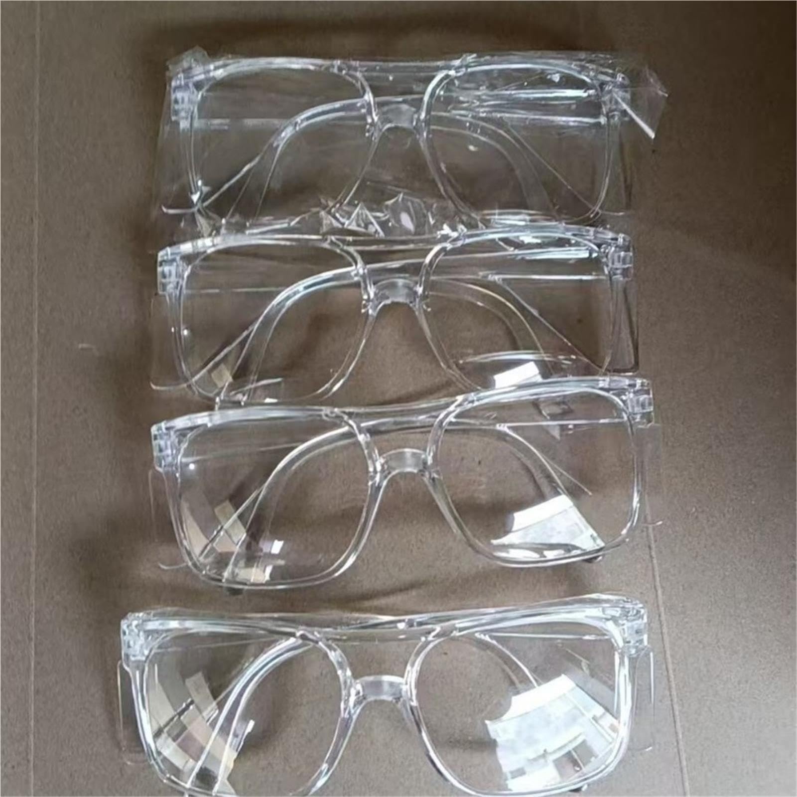 10 Stück Schutzbrille Transparent Für Augen