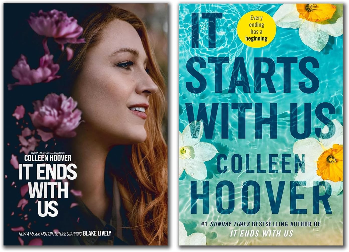 It Ends with us + It Starts with us (New Cover Combo) Paperback