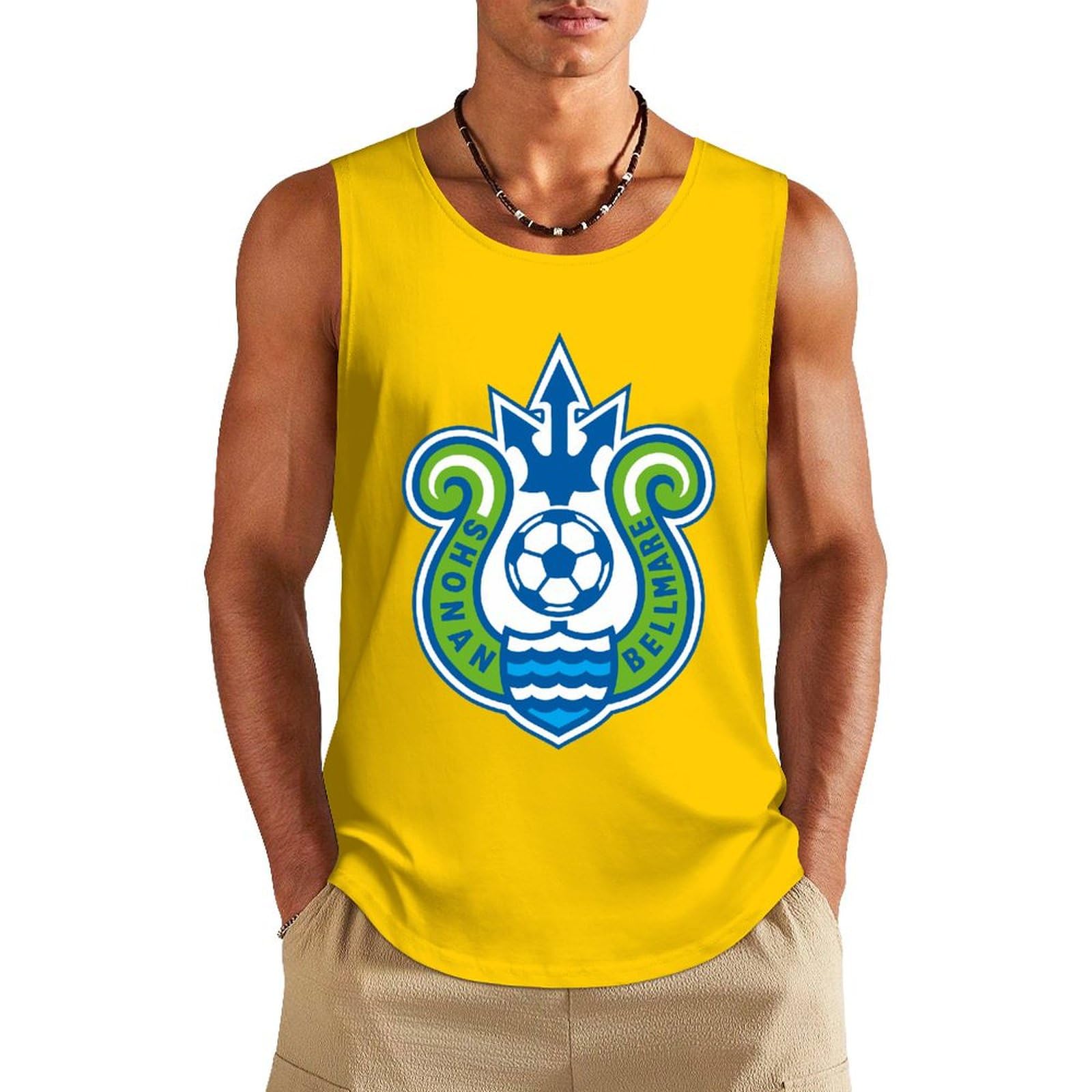 Amazon.co.jp: メンズ タンクトップ 湘南ベルマーレ スポーツ 袖なし