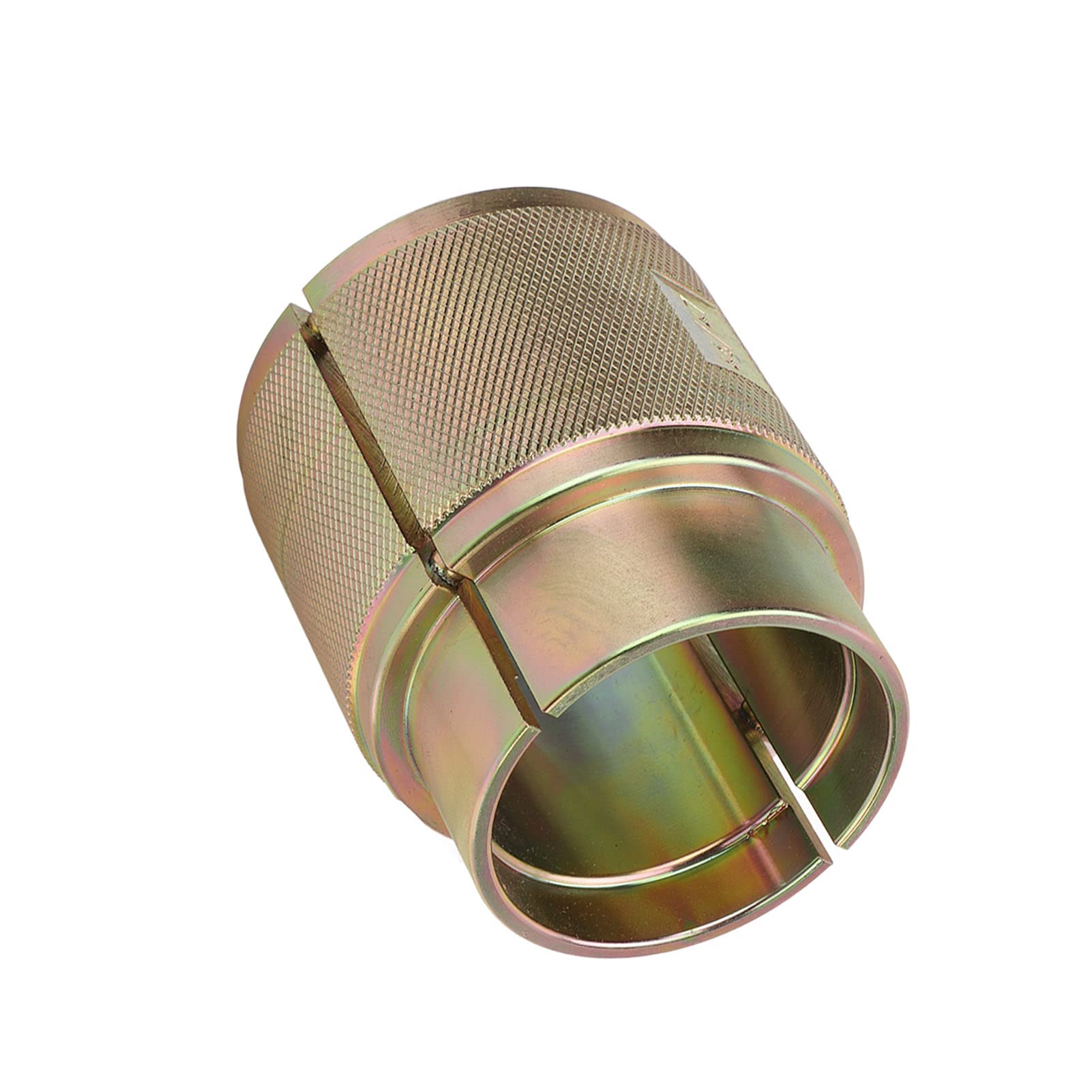 Pilote de Joint de Fourche, Conception Fendue D'outil de Pilote de Joint de Fourche de Moto Remplacement en Acier au Carbone pour les Fourches Avant Inversées Traditionnelles(43mm)