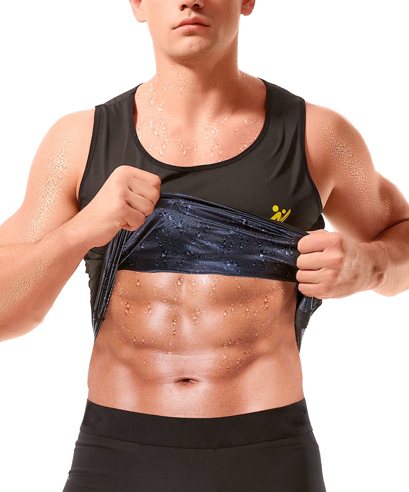 Sweat Shaper Men's Exercise Sweat Vest Ningmi Sweat Vest For