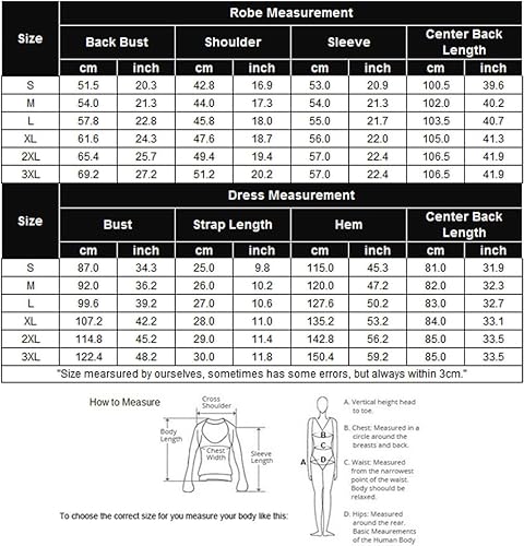 Miniatura 6 de Ekouaer Conjunto de pijama de 2 piezas para mujer, bata de punto de manga larga, camisón suave con batas, tallas S-XXL