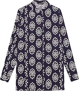 DeFacto Woman Woven Top Loose Fit Shirt Neck Long Sleeve Long Sleeve Tunic T0609AZ Long Sleeve Tunic (pack of 1)