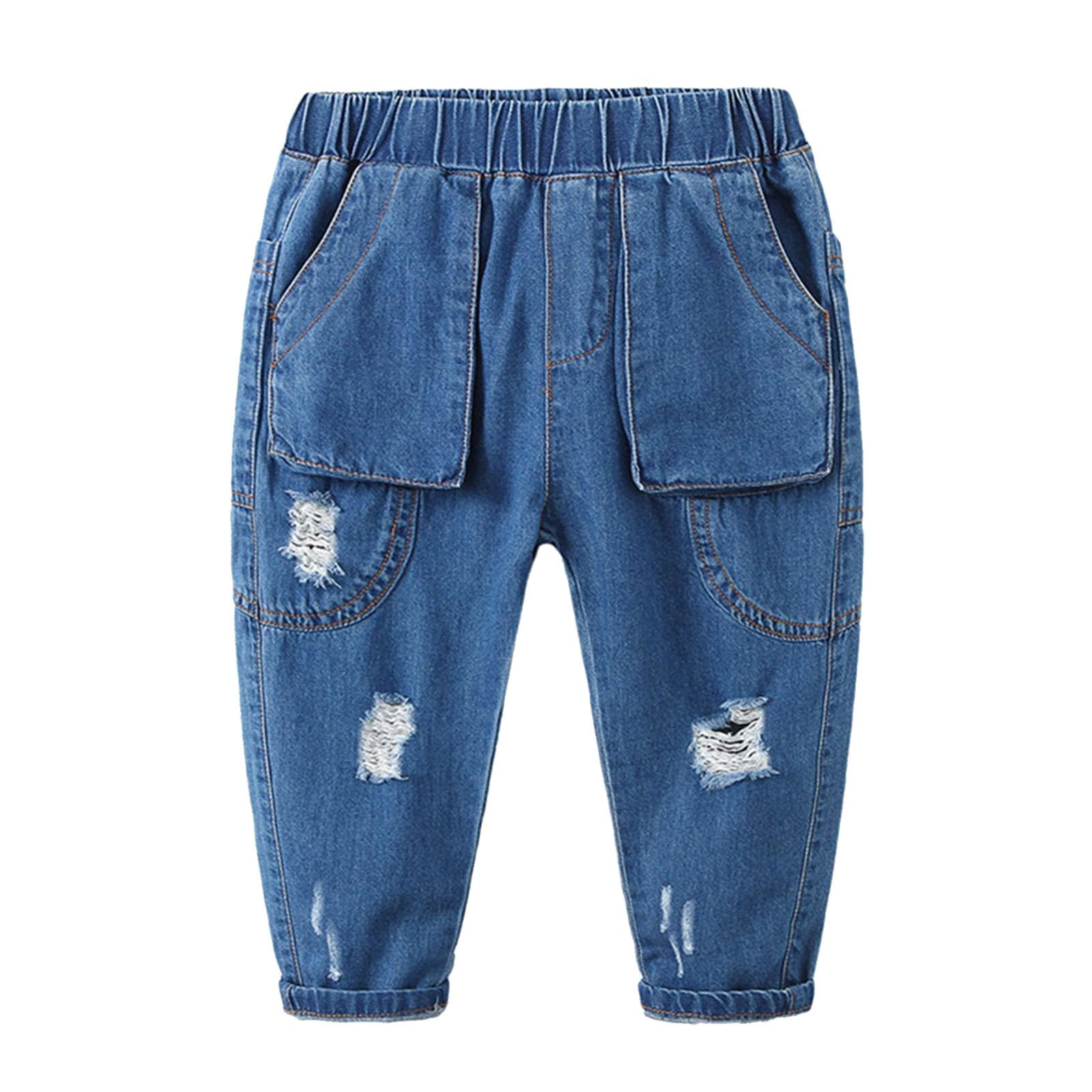 Jean baggy garçon 16 ans confortable contre les textiles rigides