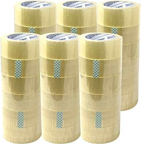 Miniatura 7 de Allgala Paquete de valor de cinta de embalaje de sellado de cartón resistente-Bronceado (6 rollos) 2"x110-TP10002
