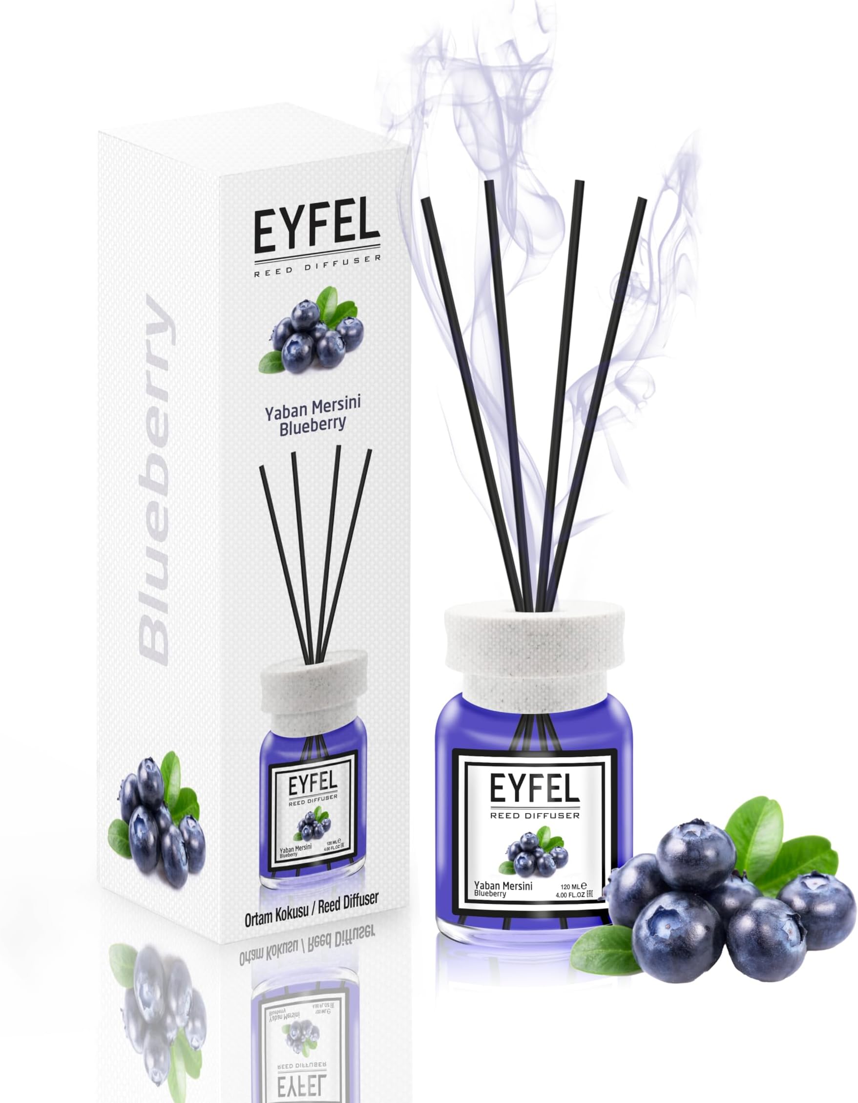 EYFEL REED DIFFUSER 120ML BLUEBERRY