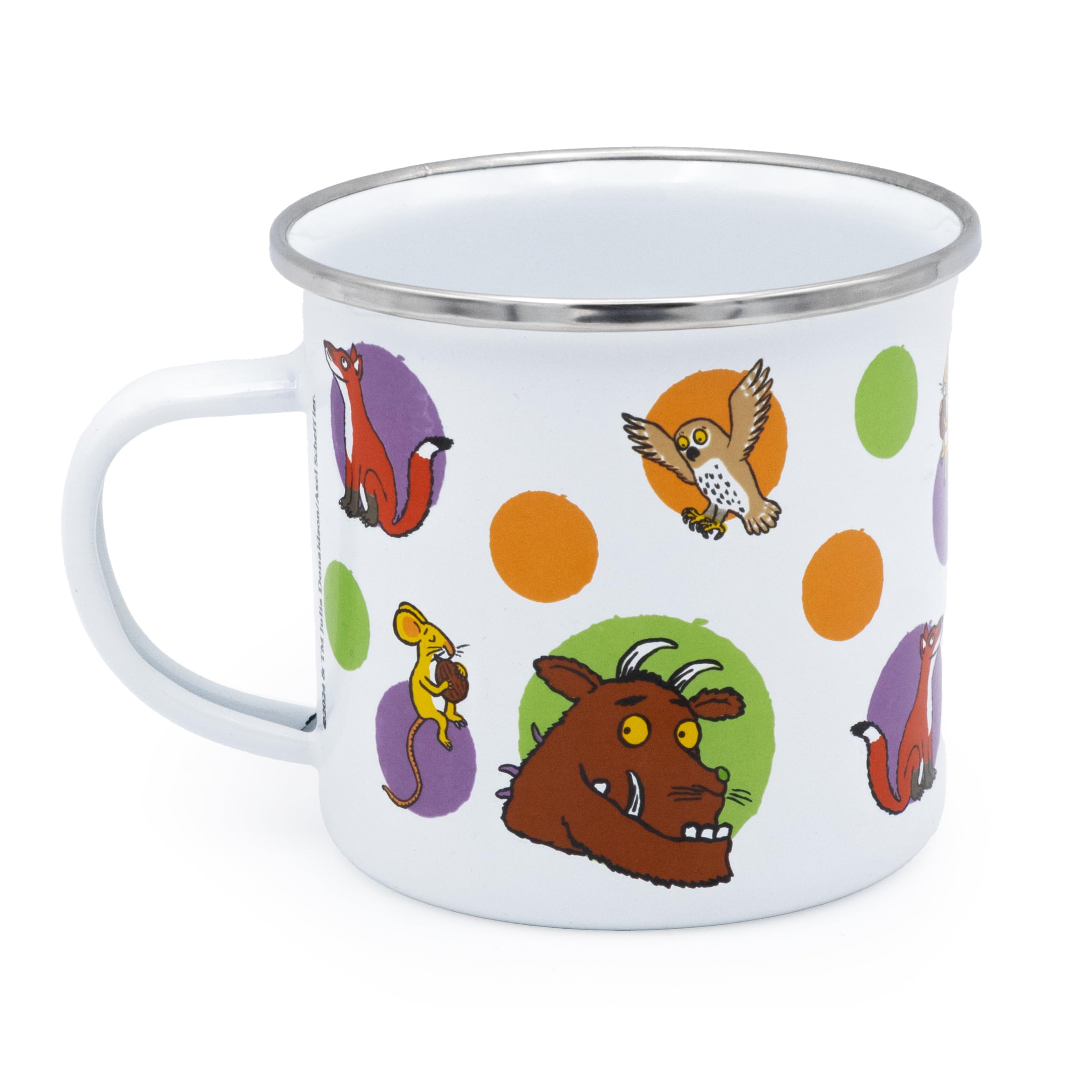 Robert Frederick The Gruffalo Gruffalo Enamel Mug By Robert Ferderick