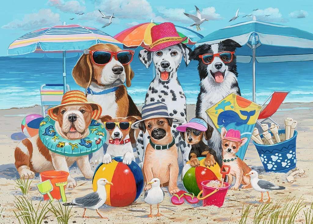 Ravensburger Beach Buddies 35 Piece Puzzle - Kid-Friendly Design | Perfect Interlocking Fit | Ideal for Ages 4 and Up | Great for Developing Skills
