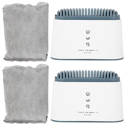 Yosoo Box Pp Activated Carbon Microwave Oven Refrigerator Household Tool Deodorizing Box Charcoal Air Purifiers