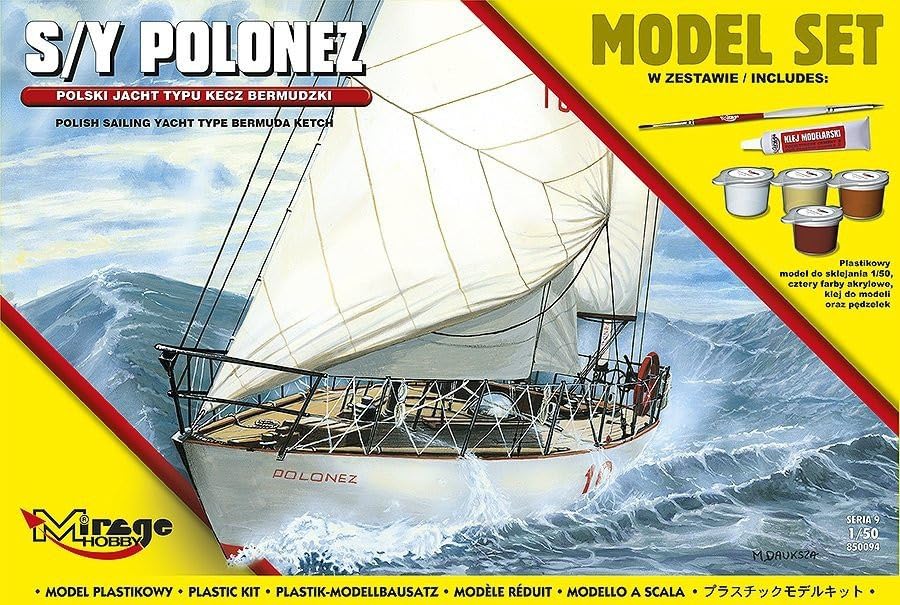YACHT Polonez S/Y Mirage Hobby : Maquette de yacht polonais facile à assembler