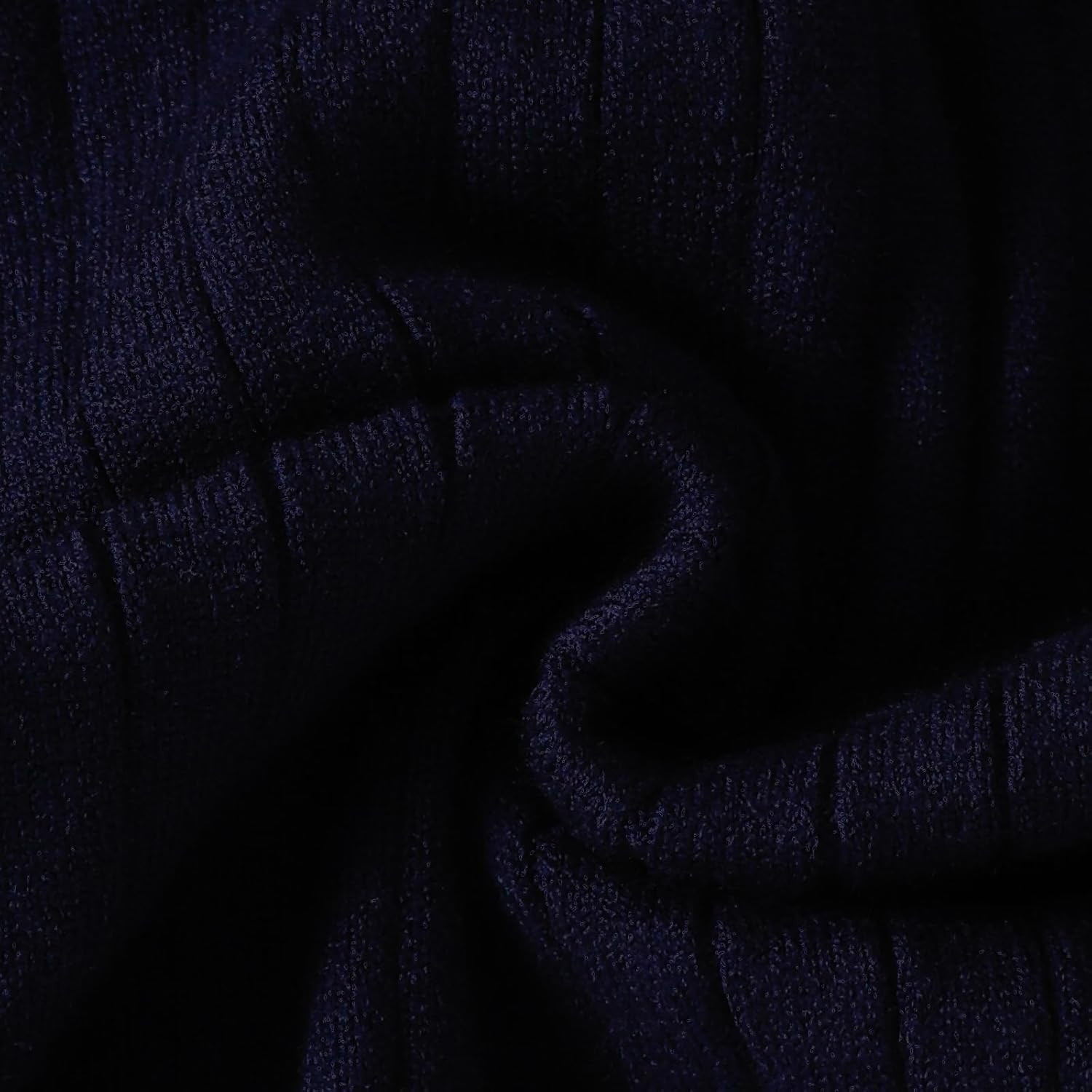 Mens Polo Sweater V Neck Long Sleeve Knit Collared Pullover Business Casual Ribbed for Fall Winter Spring - Image 2