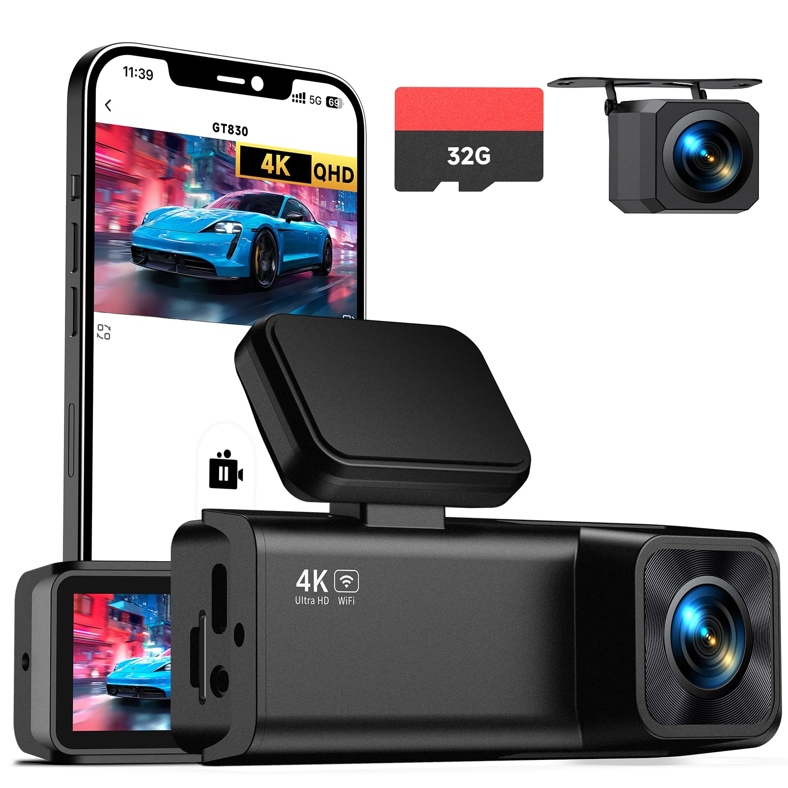 E-YEEGER GT830 Dash Cam