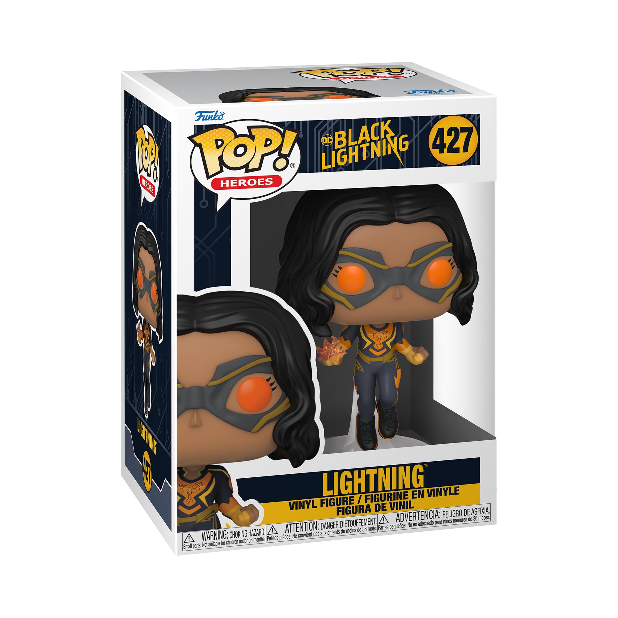 POP! Heroes: Black Lightning - Lightning - Collectable Vinyl Figure - Gift Idea - Official Merchandise - Toys for Kids & Adults - TV Fans - Model Figure for Collectors and Display