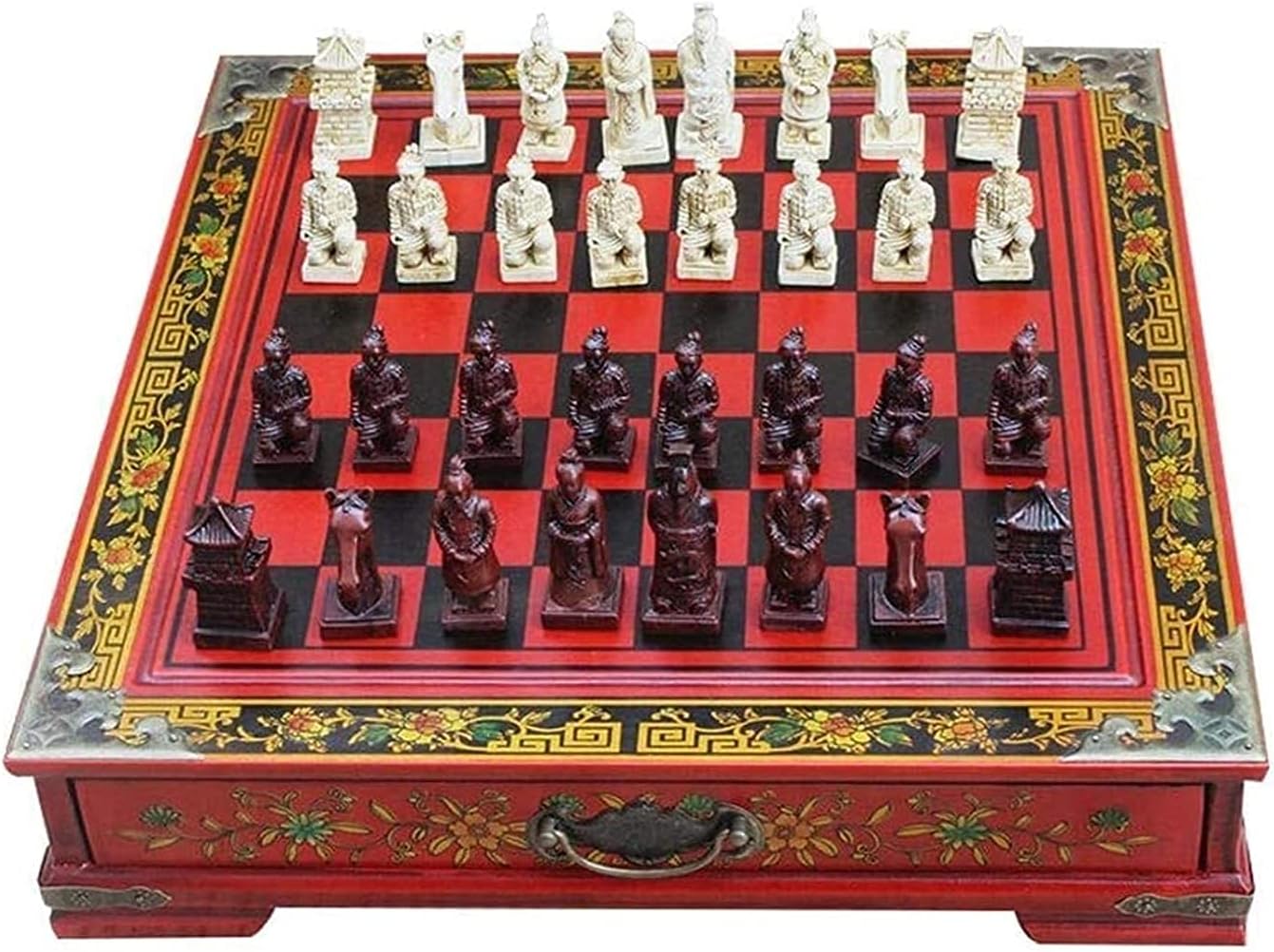 妖精チェス駒とボードセット 美品 レア チェスセット 将棋 ボード