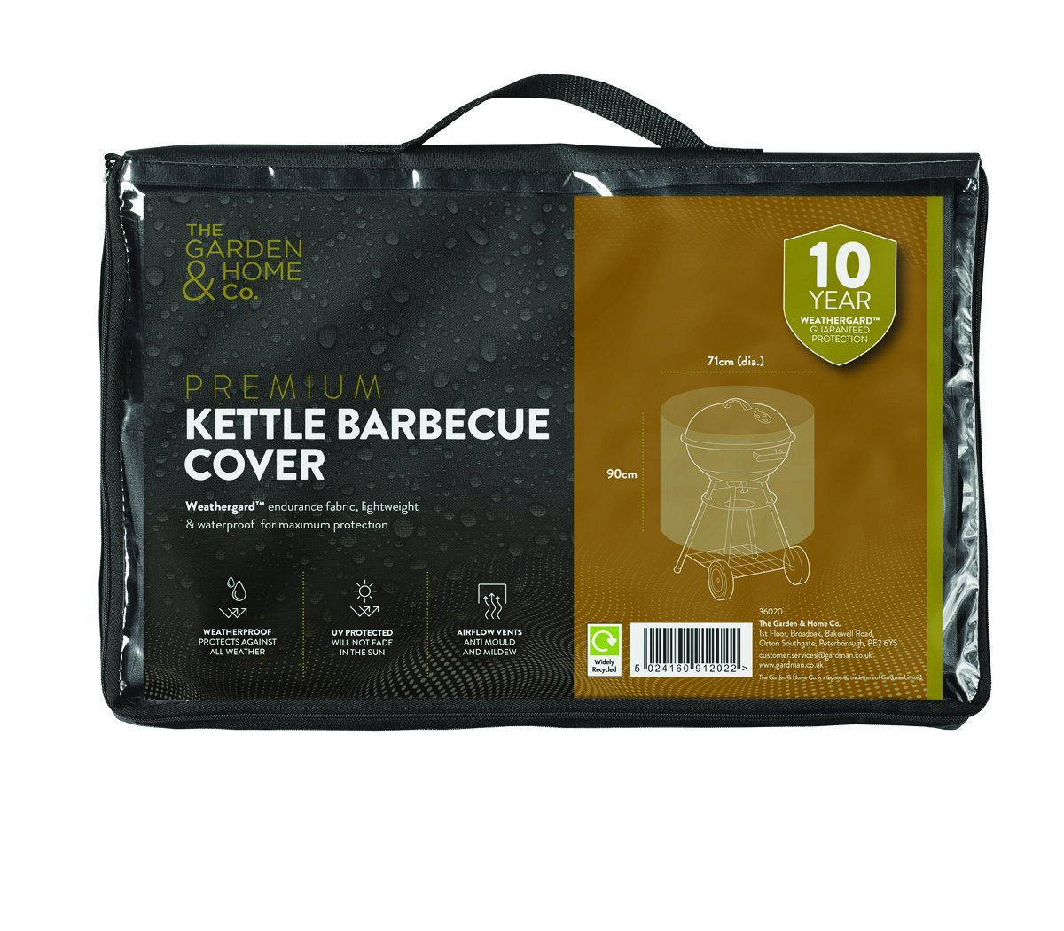 The Garden & Home Co Kettle Barbecue Cover