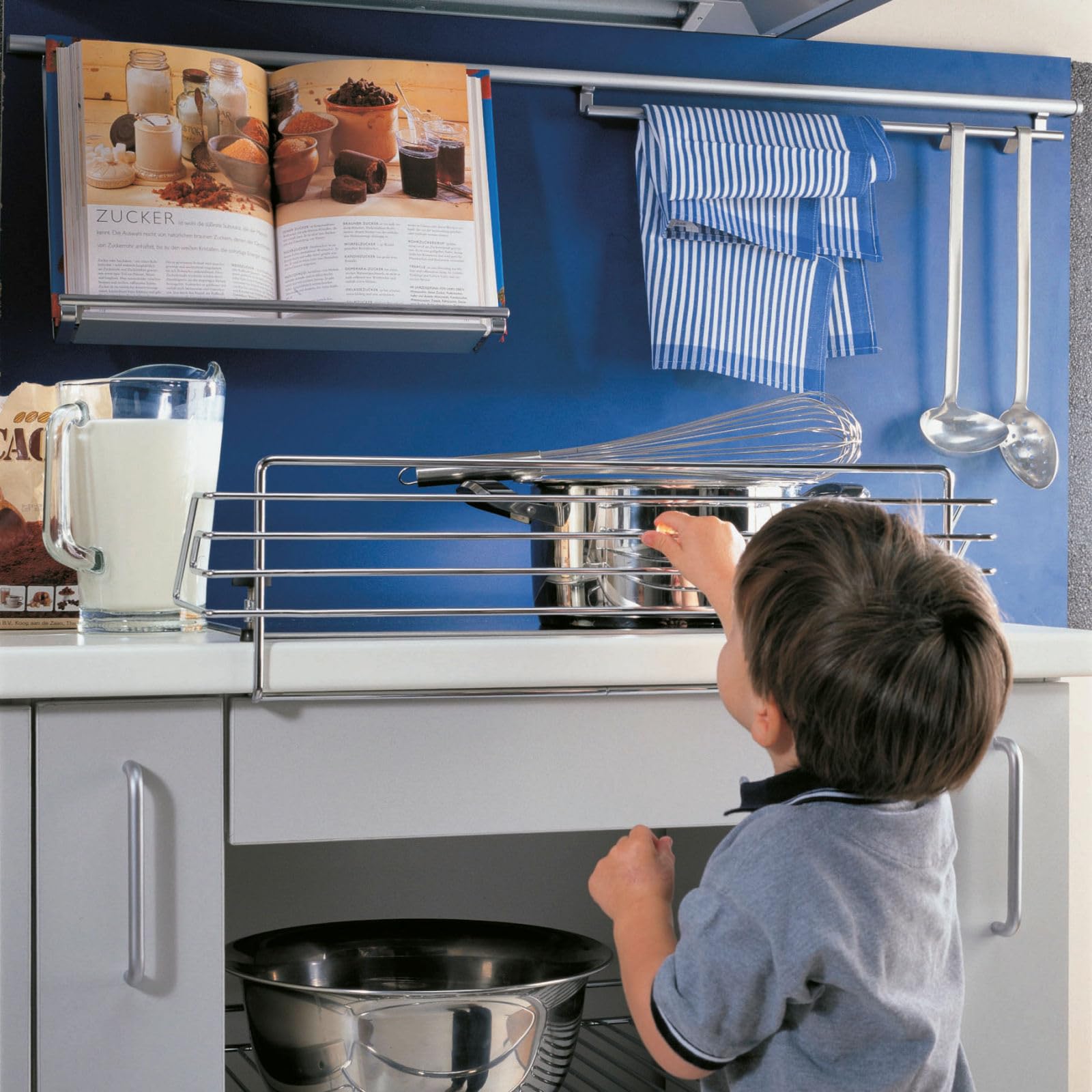 SO-Tech® Dispositivo Sicurezza per Bambini per Piano Cottura da 90 Larghezza: 978 Millimetri/Altezza 140 mm/profondità: 175 mm