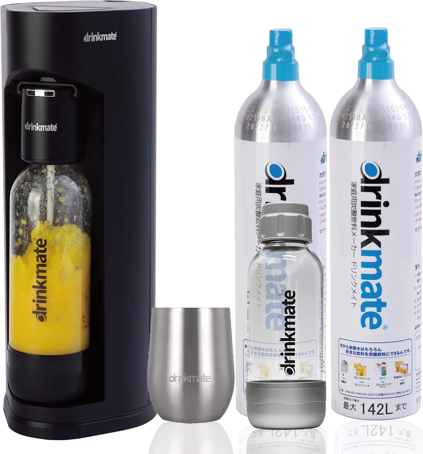 恵みの時 drinkmate DRM1006 BLACK 炭酸メーカー | vendee