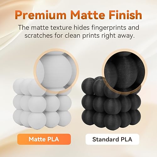 Vista 52 de FLASHFORGE - Filamento PLA, 1/16 de pulgada, carrete de 2.2 libras de filamento, precisión dimensional de +/- 0.001 de pulgada, fácil de usar y se