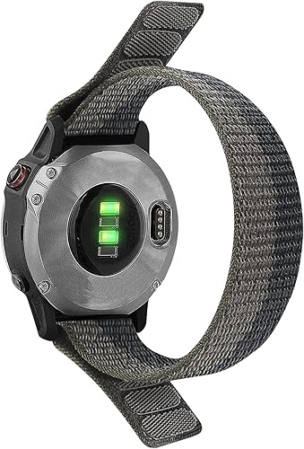 Miniatura 3 de Compatible con la correa de reloj Garmin para Fenix 7x Fenix 7x SolarFenix 7x Sapphire Solar 1.024 in Nylon Camouflage Sport Bracelet 4+4 unidades