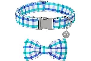 Snazzy Dog Collar with Bow Tie: The Perfect Accessory for Easter